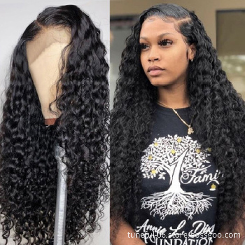 Wholesale Mink Brazilian Lace Front Wigs Cuticle Aligned Virgin Hair Vendor  Human Hair Wigs For Black Women